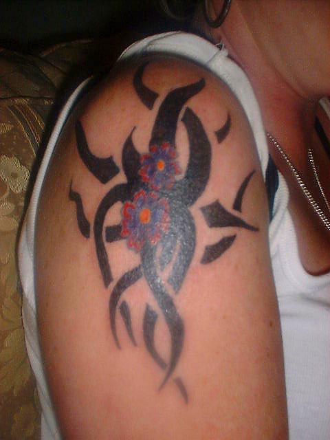 stock vector : Maori tribal turtle - Tattoo style hawaiian turtle tattoos